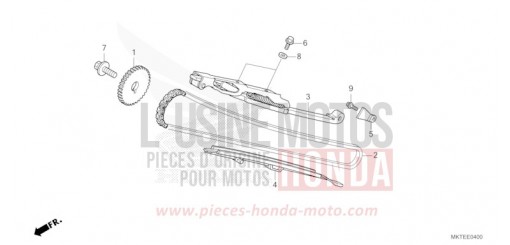 CAM CHAIN/TENSIONER ADV750S de 2025